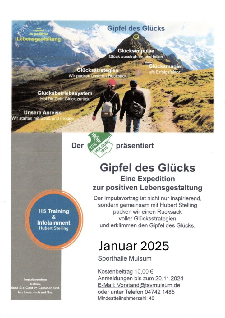 Gipfel des Glücks